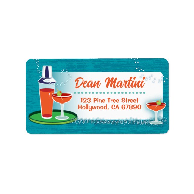 Adressetiketter för julkort (Framsidan)