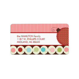 Adressetiketter för julkort