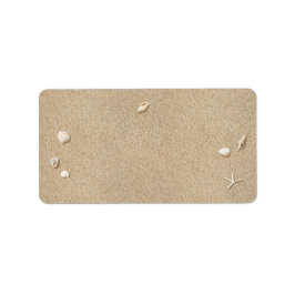 Adressetiketter för persiko- och vittypsnitt