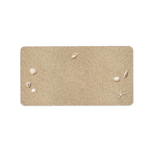 Adressetiketter för persiko- och vittypsnitt (Framsidan)