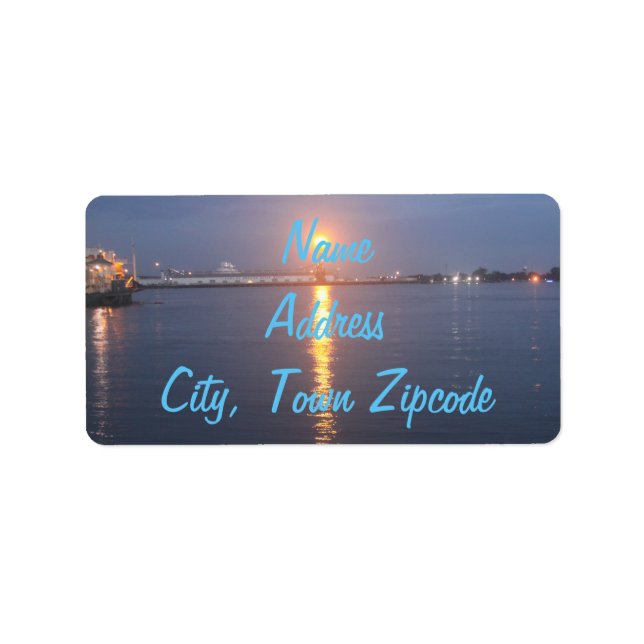 Adressetiketter i Mississippi-floden (Framsidan)