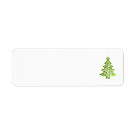 ADRESSETIKETTER JUL KONST OCH DESIGN RETURADRESS ETIKETT