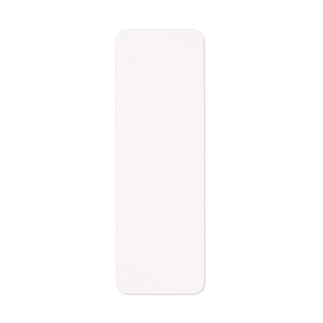 Adressetiketter Returadress Etikett (Framsidan)