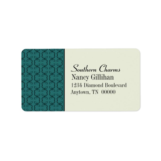 Adressetiketterna land Linjer Adressetikett (Framsidan)