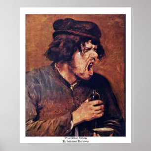 Adriaen Brouwer:s bitterställning Poster