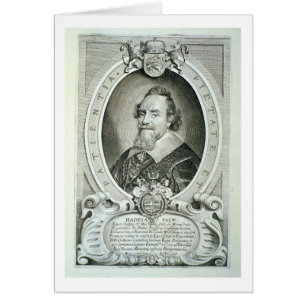 Adriaen Pauw (1585-1653) från "Porträtt des Homme Hälsningskort