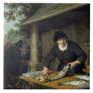 Adriaen van Ostade - Fiskefartygen Kakelplatta