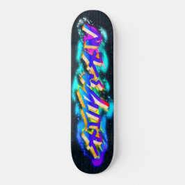ADRIAN Customized Graffiti Skateboard
