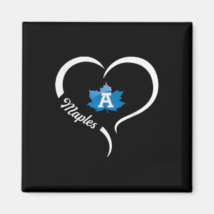 Adrian Maples Logotyp Halva hjärtat Slogan Hjärtat Magnet