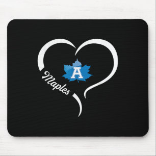 Adrian Maples Logotyp Halva hjärtat Slogan Hjärtat Musmatta