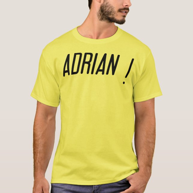 ADRIAN! T-SHIRT (Framsida)