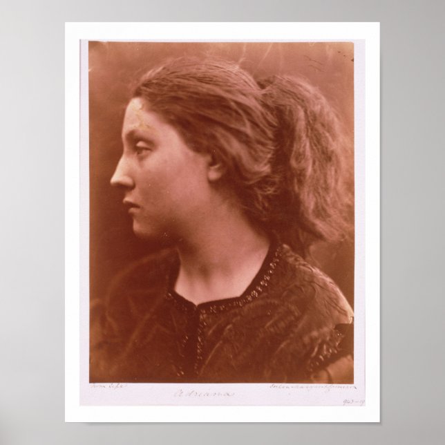 Adriana (foto av sepia) poster (Framsidan)
