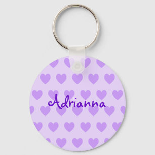 Adrianna i Lila Nyckelring