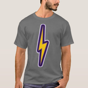 Adrianx27:s Lila amp Guld Lightning Bolt T Shirt