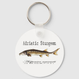 Adriatic Sturgeon Item Nyckelring