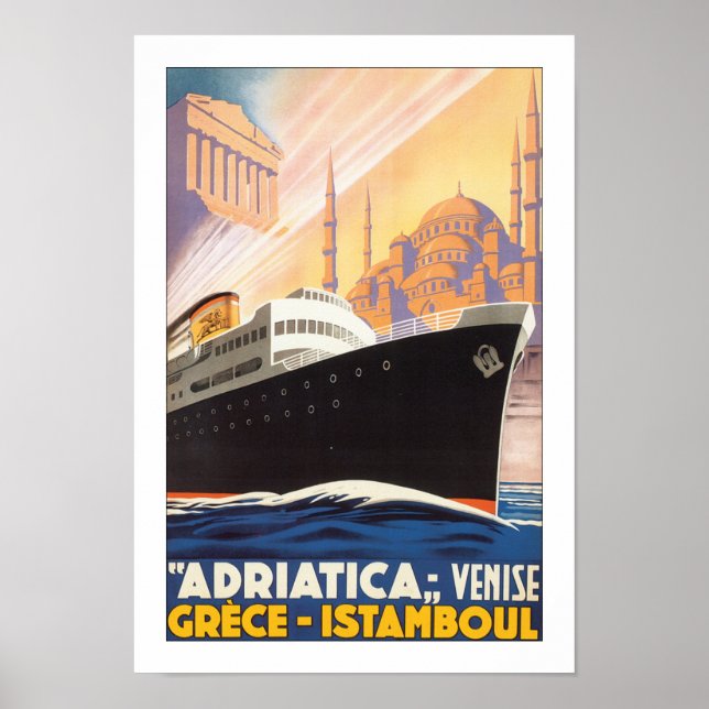 Adriatica Line Poster (Framsidan)