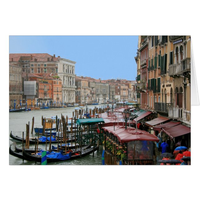 Adriatiska havet drottning hälsningskort (Framsidan Horizontal)