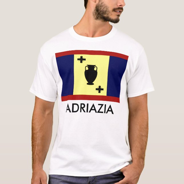 ADRIAZIA-FLAGGA T-SHIRT (Framsida)
