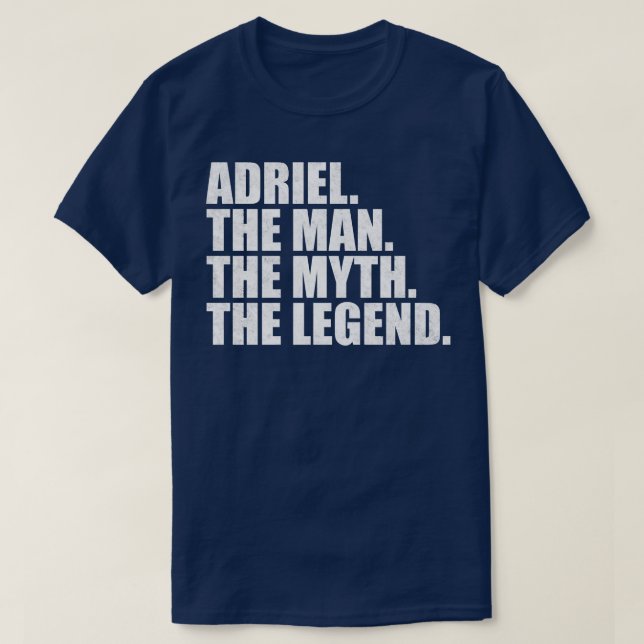 Adriel Adriel Namn Adriel given namn T Shirt (Design framsida)
