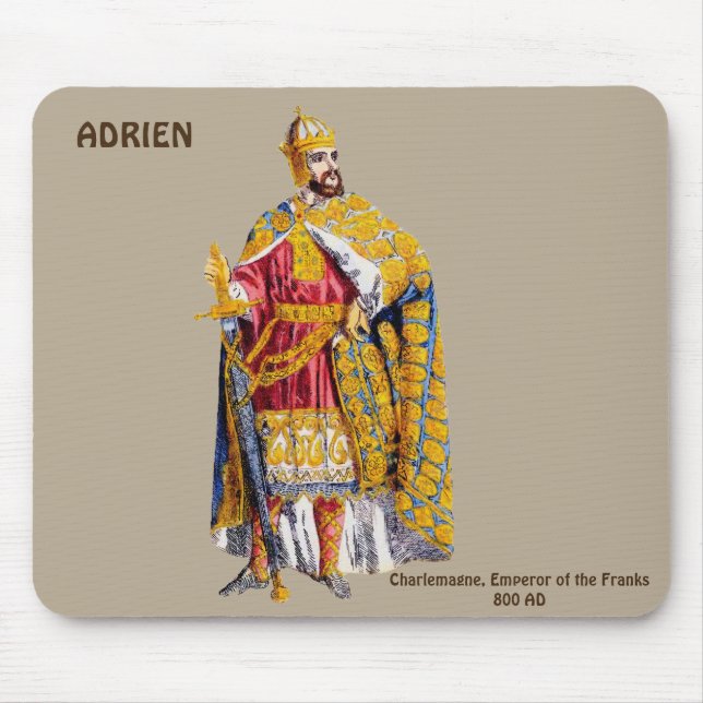 ADRIEN ~ Emperor Charlemagne ~ Personlig Musmatta (Framsidan)