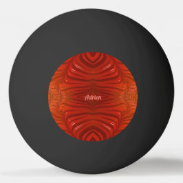 ADRIEN ~ Tangerine Orange Röd ~  Pingisboll