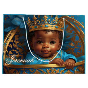 Adsible African Prince Royal Baby Shower/Birthday