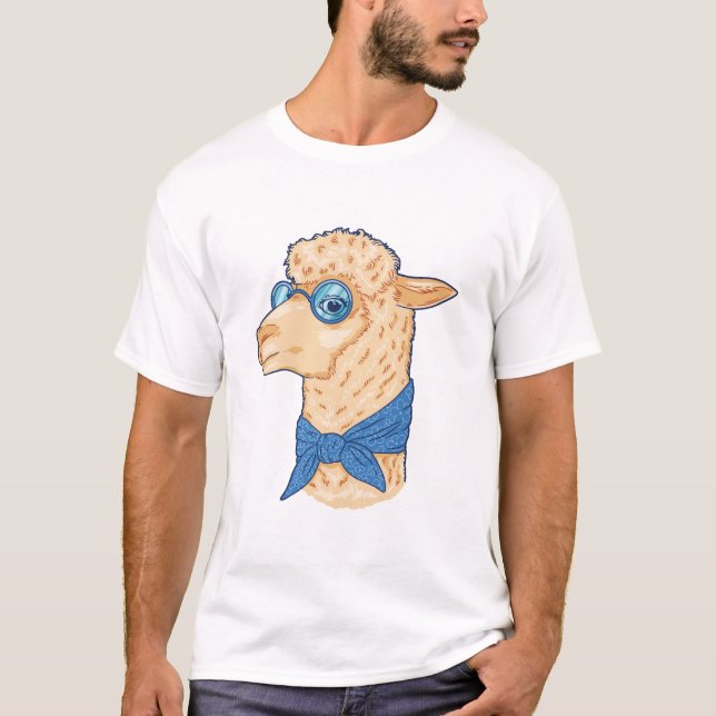 Adsible Alpaca T Shirt (Framsida)