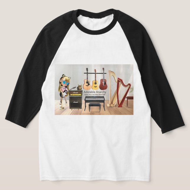 Adsible Anarchy Officiell Coola Shirt 2025 T Shirt (Laydown)