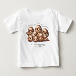 Adsible Anglin för 8 Cute Cuddling Pangolins T Shirt