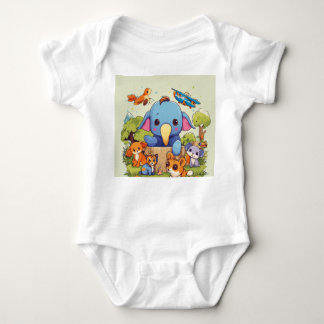 Adsible Animal Edition Babykostym T Shirt