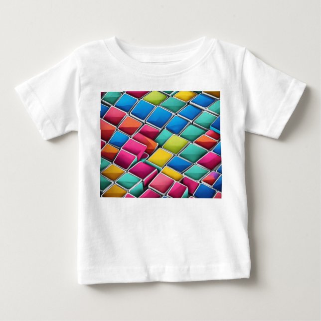Adsible Animal Friends Baby T-Shirt" T Shirt (Framsida)