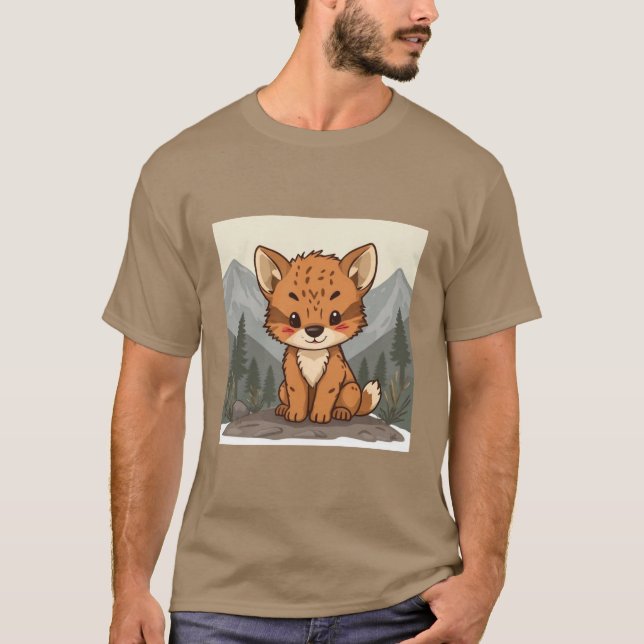 Adsible Animal Lover and Cute T-Shirt (Framsida)