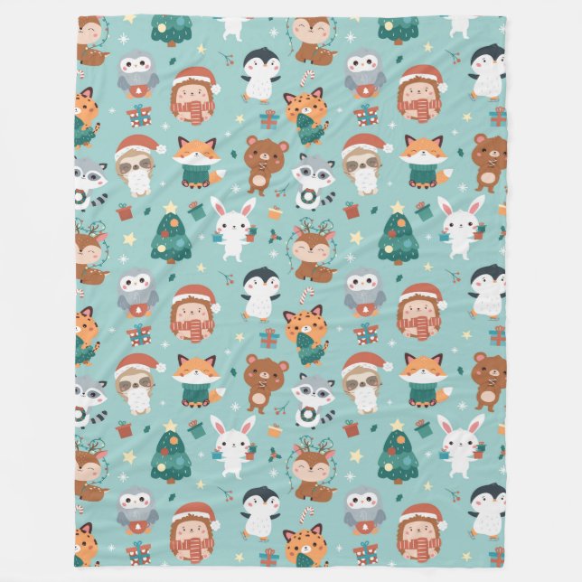 Adsible Animals Fleece Blanket (Framsidan)
