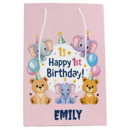 Adsible Animals Lycklig 1st Birthday Gift Bag
