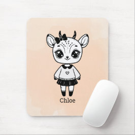 Adsible Antelope Girl - Cute Doodle Design Musmatta