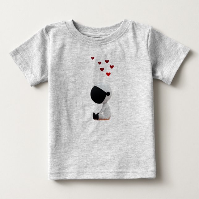 Adsible Astronaut Baby T-Shirt Design (Framsida)