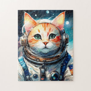 Adsible Astronaut Cat Pussel