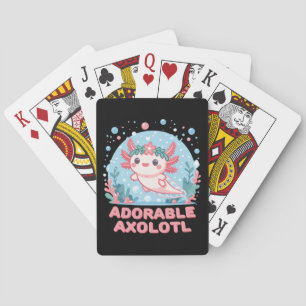 Adsible Axolotl Aquatic Cuteness Casinokort