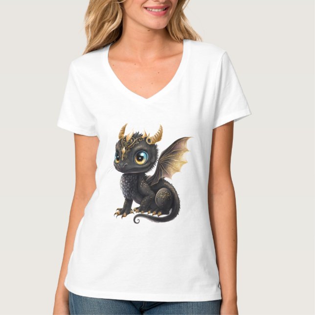 Adsible Baby Dragon T Shirt (Framsida)