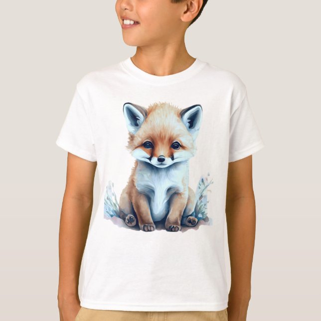 Adsible Baby Fox T Shirt (Framsida)