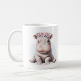 Adsible Baby Hippopotamus Kaffemugg
