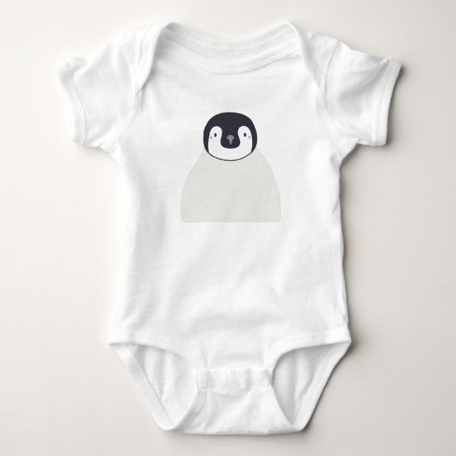 Adsible baby jersey bodydress med söt penna t shirt (Framsida)