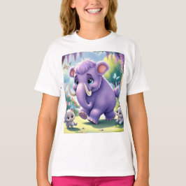 Adsible Baby Mammoth Design T Shirt
