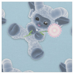 Adsible Baby Plush Leksak Ram Land Blue Tyg