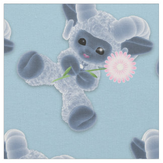 Adsible Baby Plush Leksak Ram Land Blue Tyg