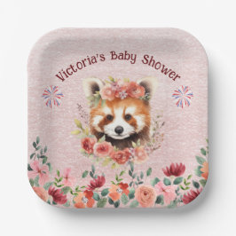 Adsible Baby Red Panda Bear Baby Shower