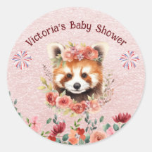 Adsible Baby Red Panda Bear Baby Shower