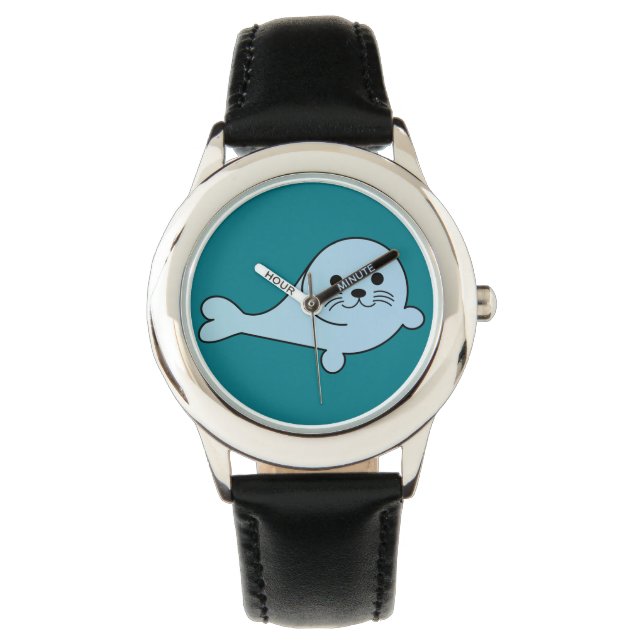 Adsible Baby Seal Armbandsur (Framsida)