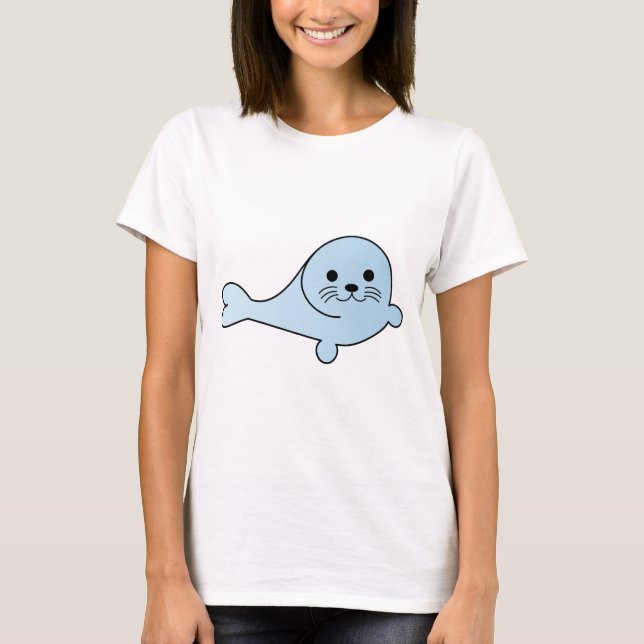 Adsible Baby Seal T Shirt (Framsida)