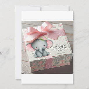 "Adsible Baby Shower Gift Set - Newborn Essential Inbjudningar